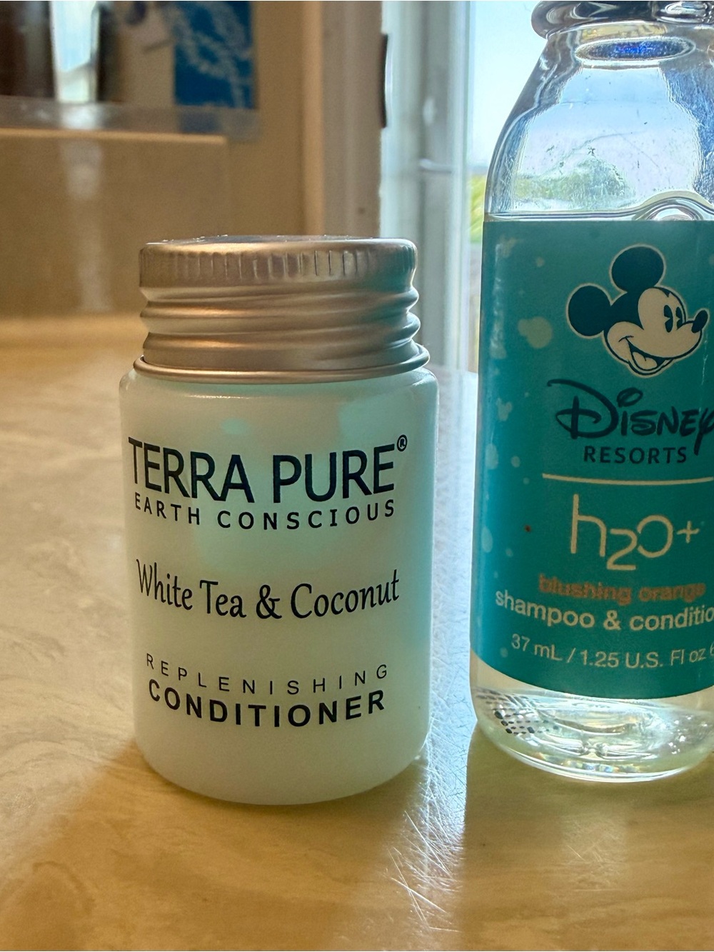 Disney travel shampoo & conditioner + AVEDA Rosemary Mint Shampoo - Picture 4 of 6